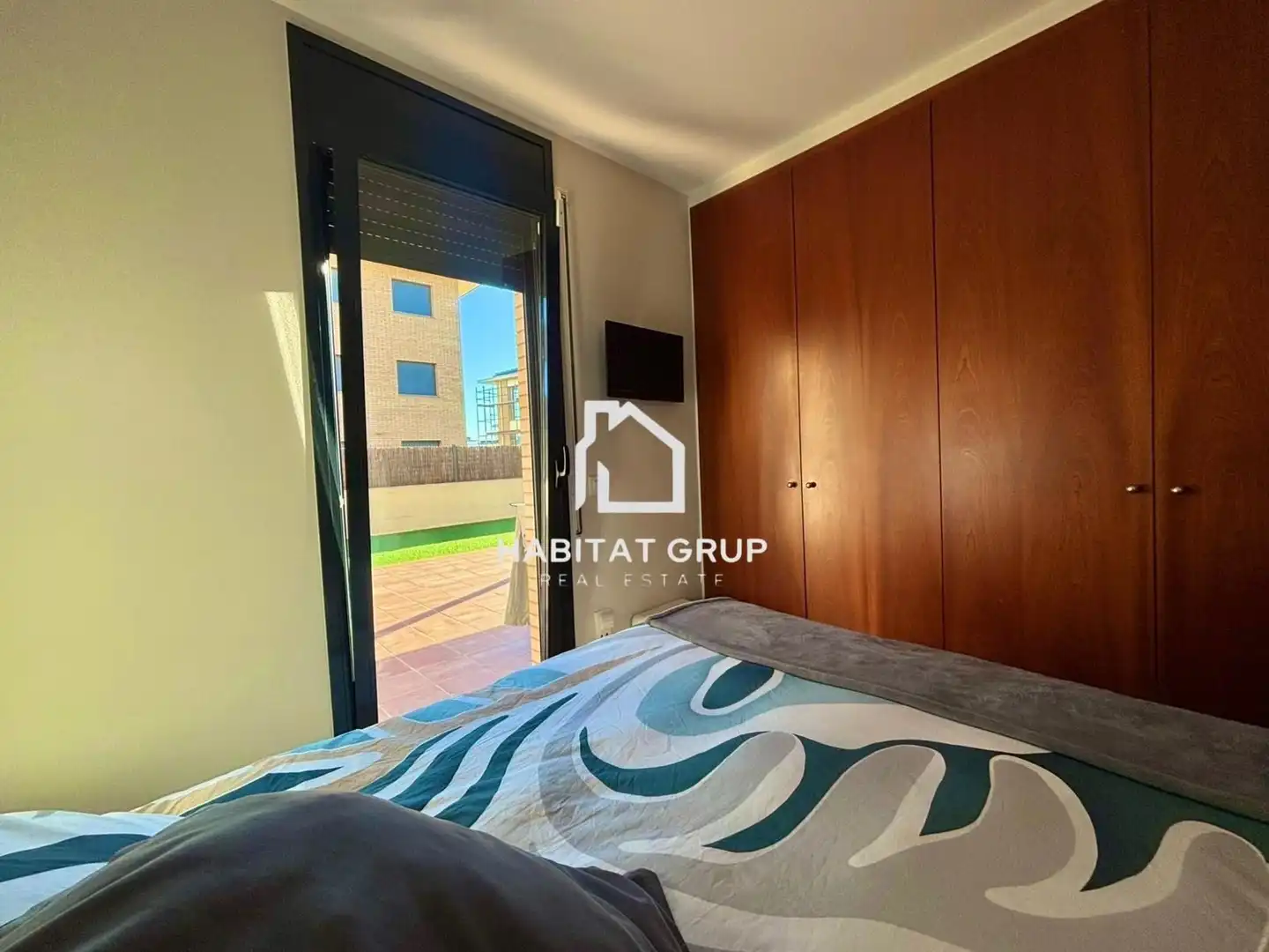Exterior view of Flat for sale in Riudellots de la Selva  with Air Conditioner, Heating and Private garden