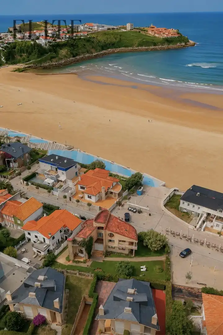 Swimming pool of Houses for sale in Suances  with Heating, Private garden and Terrace