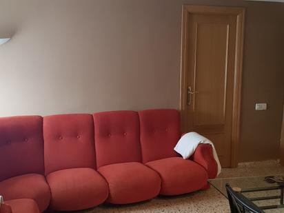 Living room of Flat to rent in  Valencia Capital  with Air Conditioner and Balcony