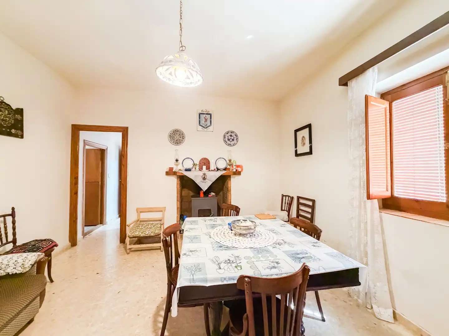 Comedor de Casa o chalet en venta en Benamaurel con Jardín privado, Terraza y Piscina