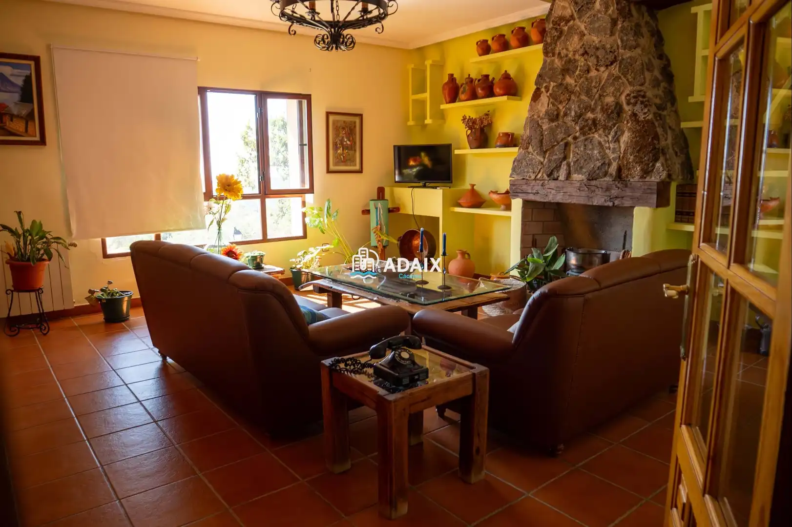 Sala de estar de Casa o chalet en venta en Losar de la Vera con Aire acondicionado, Calefacción y Terraza