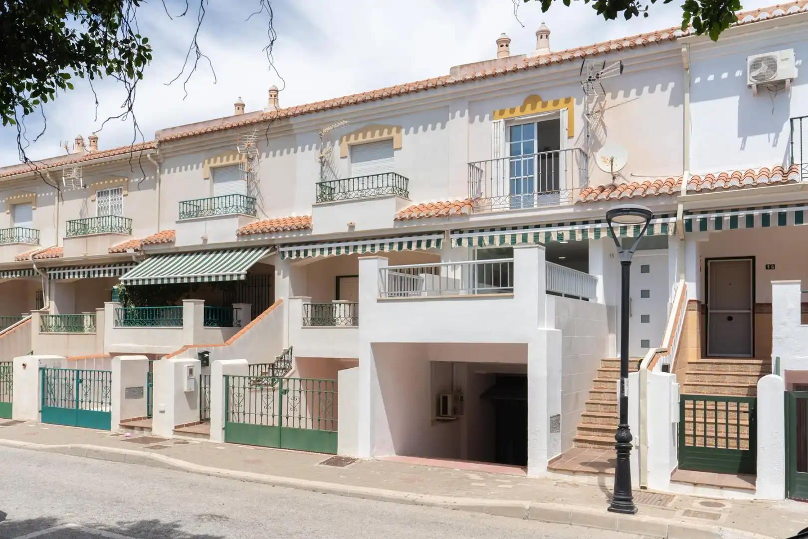 Exterior view of Houses for sale in Salobreña  with Air Conditioner, Terrace and Storage room