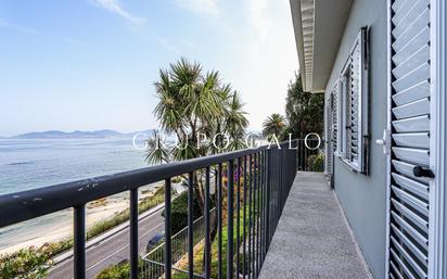 Balcony of House or chalet for sale in Vigo   with Heating, Private garden and Terrace