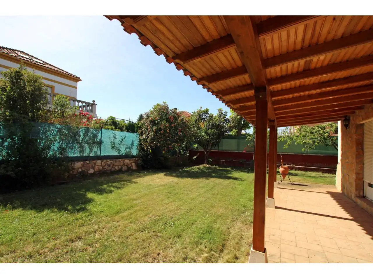 Terraza de Casa o chalet en venta en Cabanillas del Campo con Calefacción, Jardín privado y Terraza