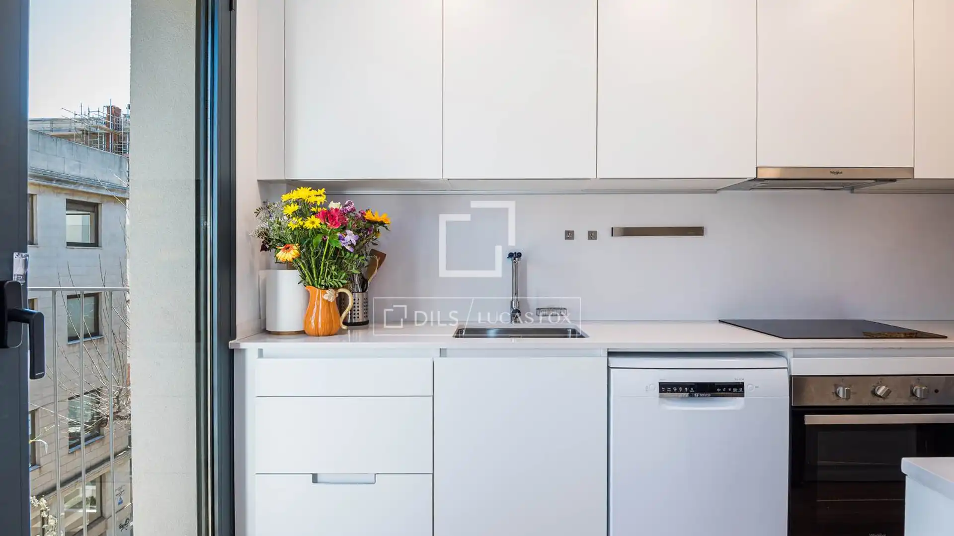 Cocina de Piso en venta en Sant Cugat del Vallès con Aire acondicionado, Calefacción y Terraza