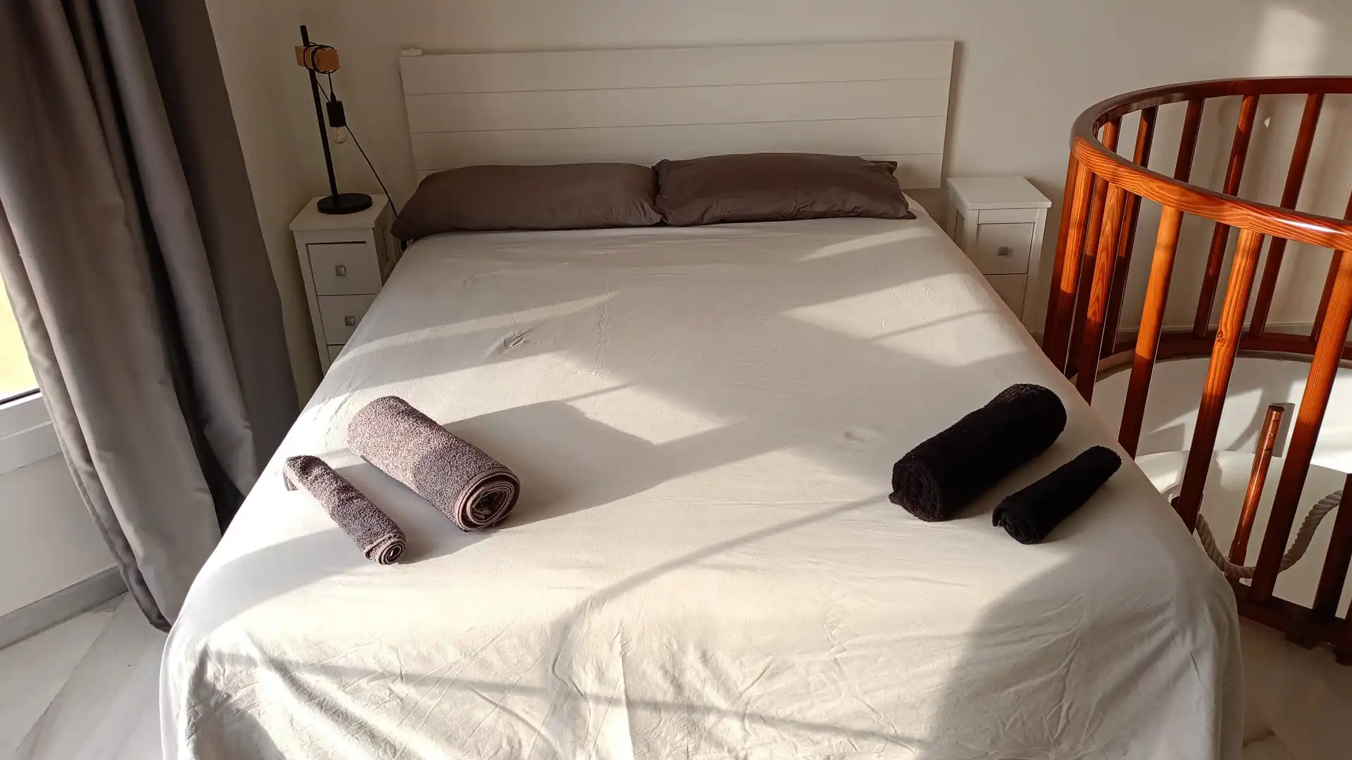 Habitación de Apartamento de alquiler en El Ejido con Aire acondicionado, Amueblado y Horno