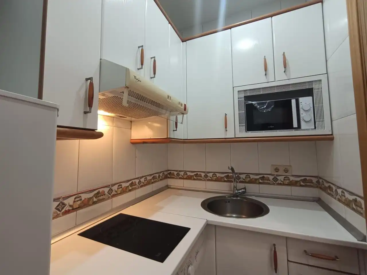 Cuina de Apartament de lloguer en Madrid amb Aire condicionat, Calefacció i Es permeten mascotes