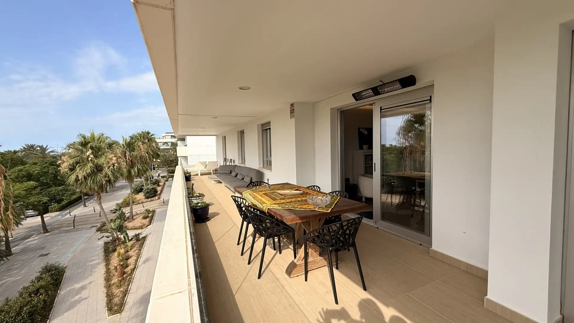 Terrassa de Apartament de lloguer en Marbella amb Aire condicionat, Calefacció i Terrassa