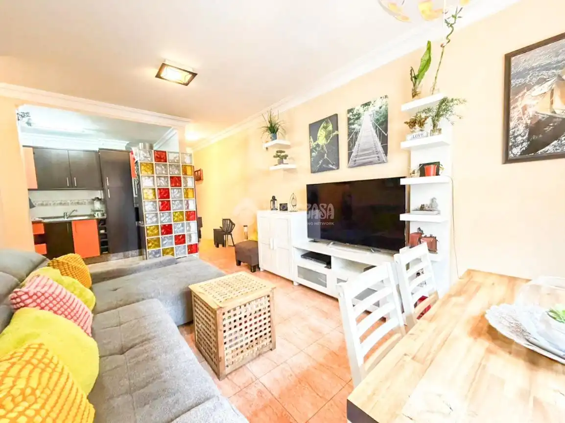 Sala de estar de Piso en venta en Las Palmas de Gran Canaria