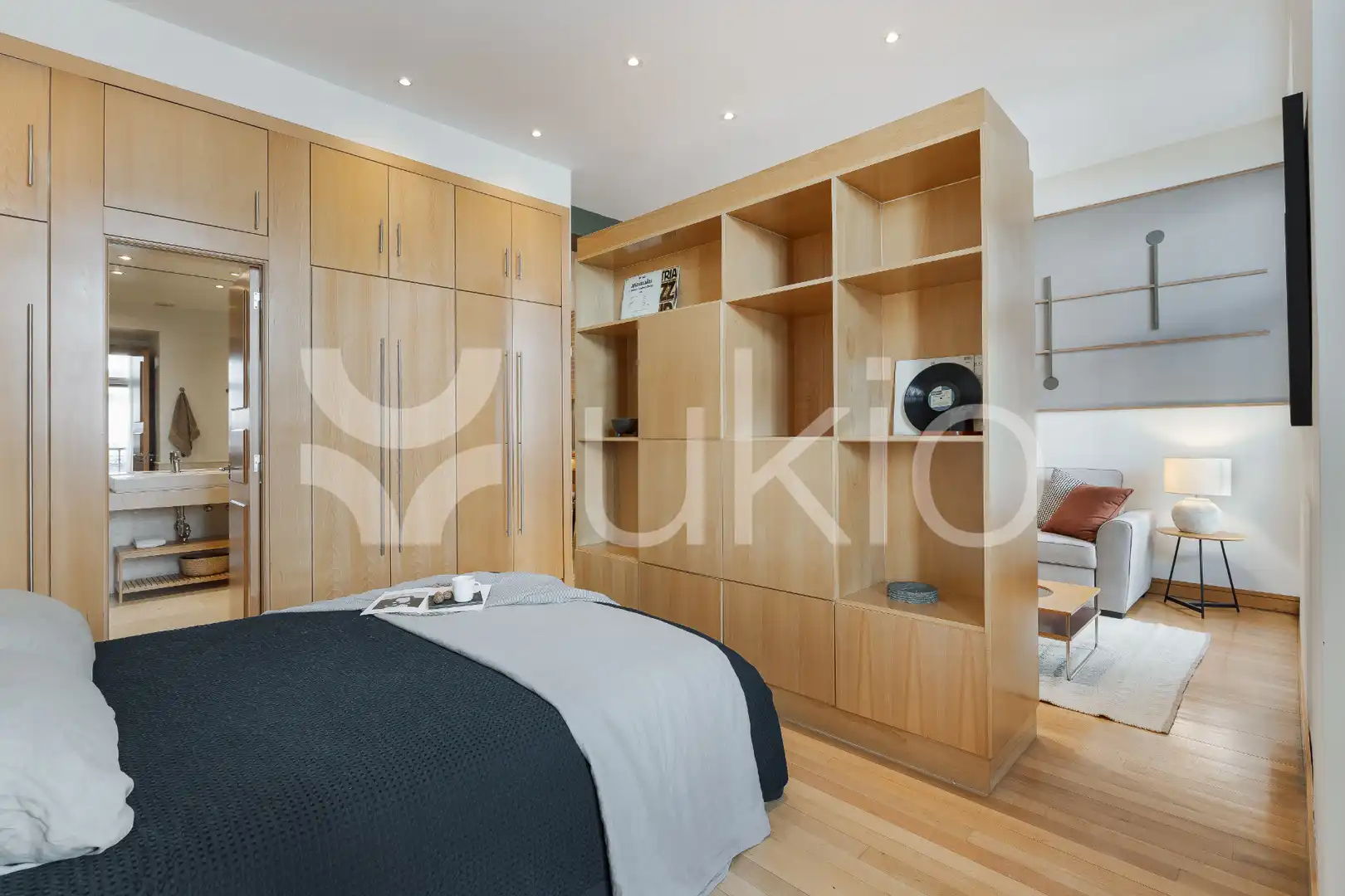 Bedroom of Apartments for rent in Madrid  with Air Conditioner, Heating and Furnished