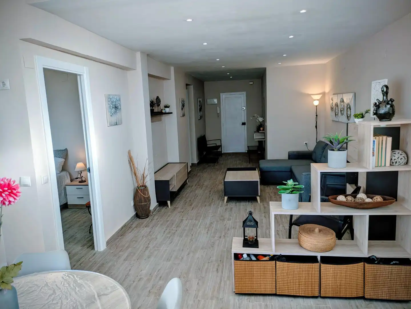 Wohnzimmer von Dachboden zum Verkauf in Cullera mit Terrasse und Möbliert