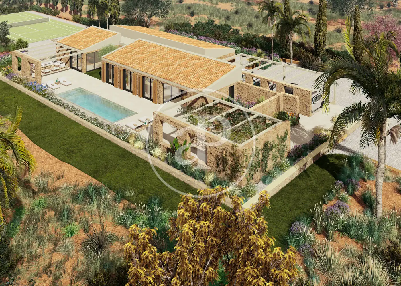 Vista exterior de Casa o chalet en venta en Sa Pobla con Aire acondicionado, Calefacción y Jardín privado