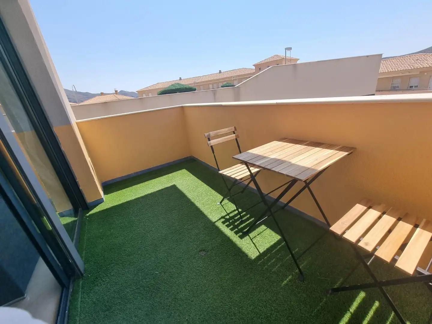 Terraza de Estudio de alquiler en Vícar con Jardín privado, Terraza y Amueblado