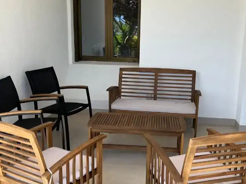 Terrace of Flat for rent in Pollença  with Air Conditioner, Private garden and Furnished