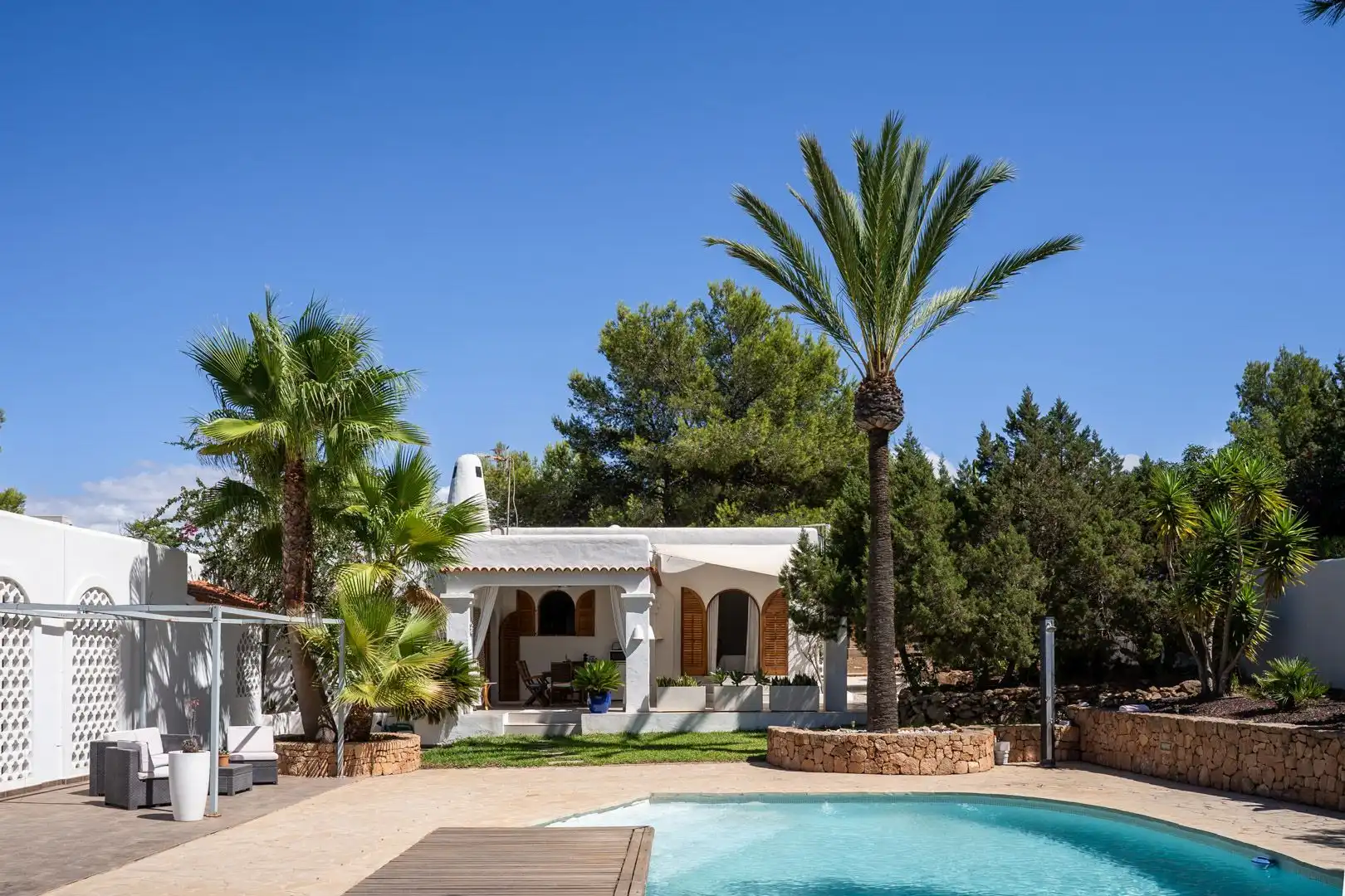 Casa amb piscina en venda a Cala Vedella-Cala Tarida, imagen 3