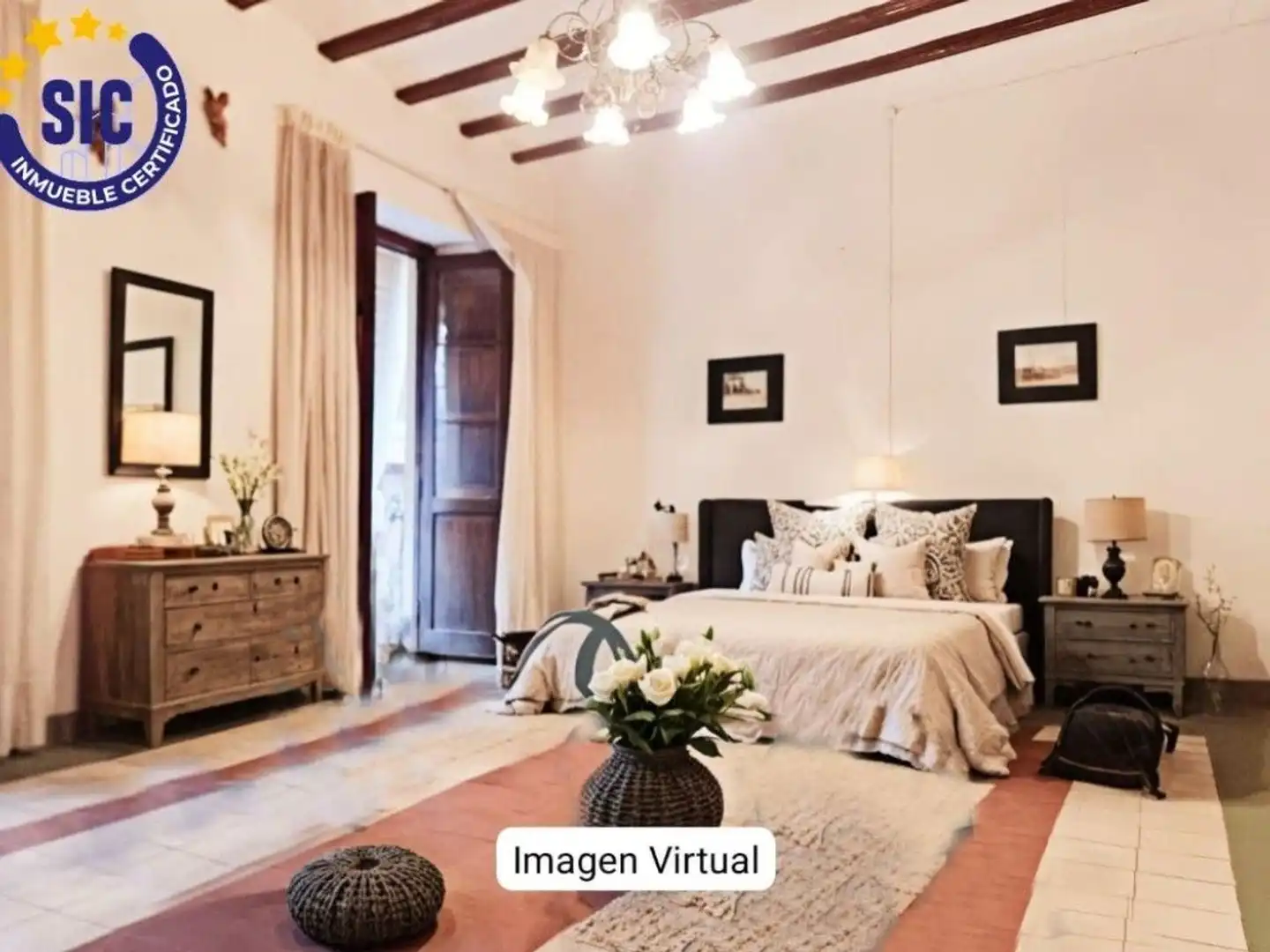 Bedroom of Houses for sale in L'Alcora  with Heating, Terrace and Storage room