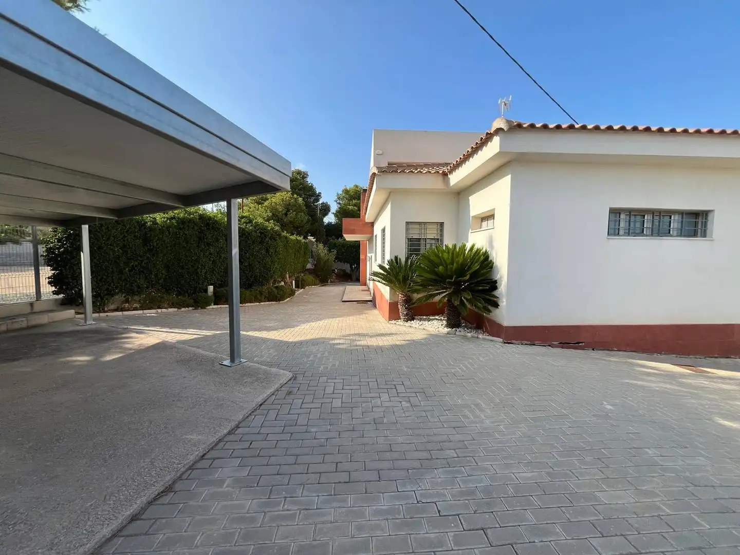 Exterior view of Houses for sale in Elche / Elx  with Air Conditioner, Private garden and Terrace