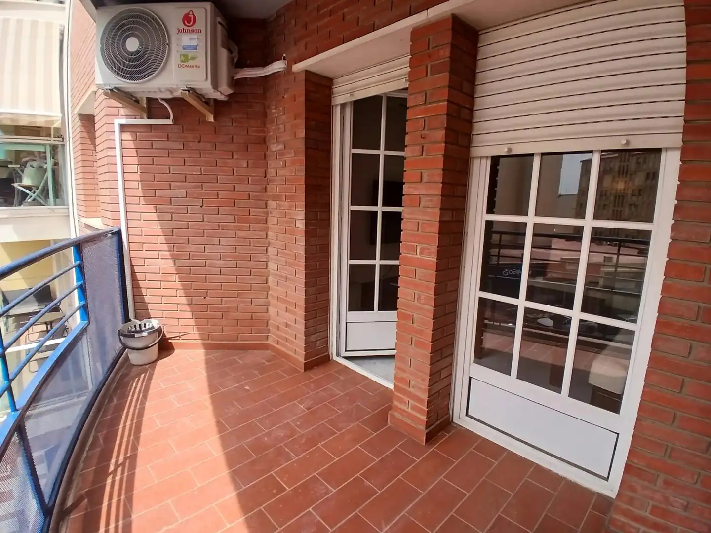 Terrasse von Wohnung zur Miete in Málaga mit Klimaanlage und Alarm