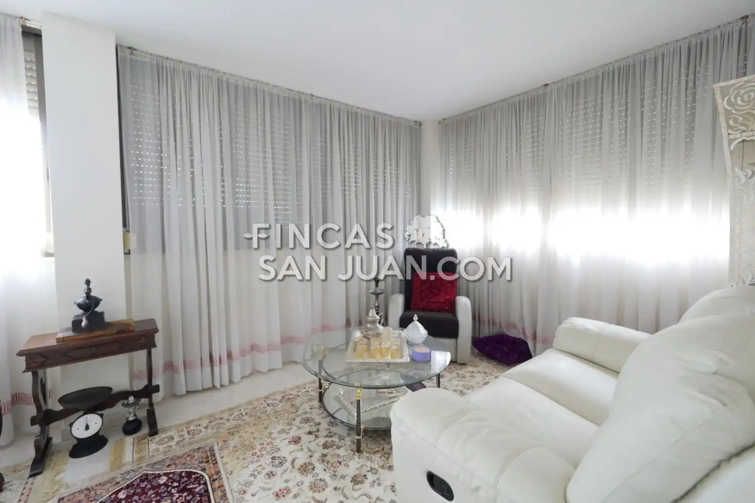 Sala de estar de Casa o chalet en venta en Mutxamel con Terraza, Piscina y Balcón