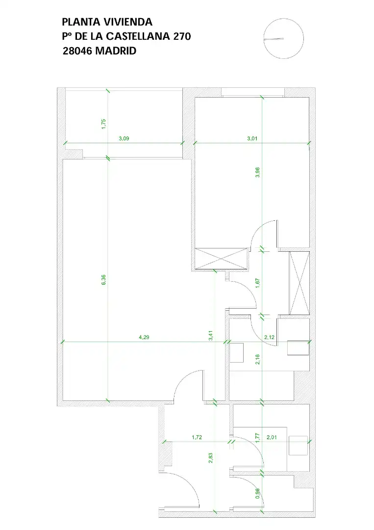 Apartamento en venta en Madrid con Calefacción, Terraza y Amueblado