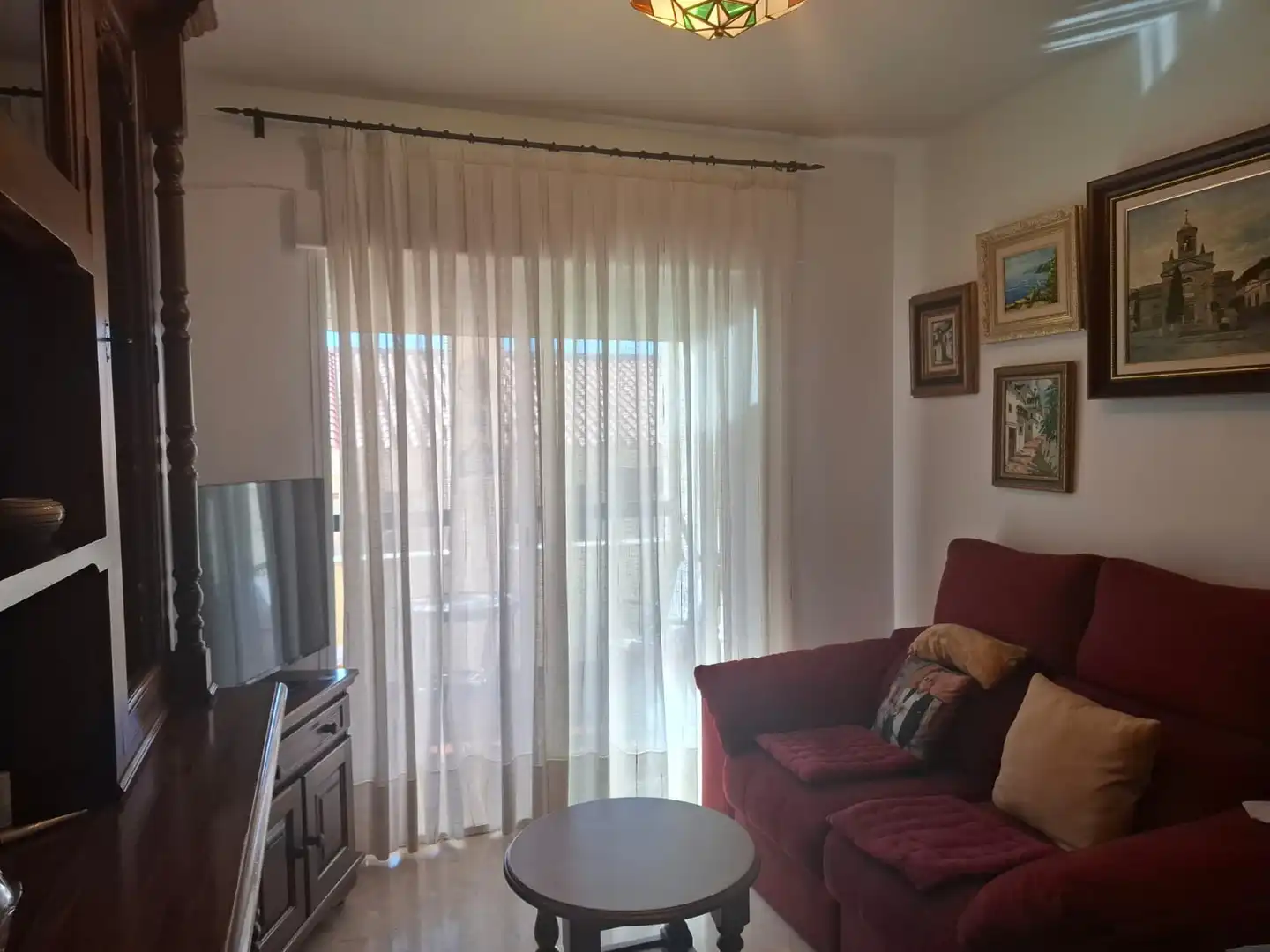 Sala d'estar de Pis en venda en Torrenueva Costa amb Terrassa i Moblat