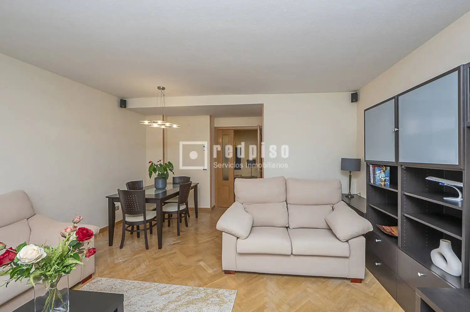 Sala de estar de Piso en venta en Valdemoro con Aire acondicionado, Calefacción y Jardín privado