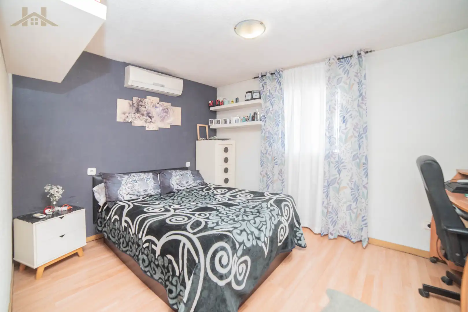 Bedroom of Houses for sale in Santa Cruz del Retamar  with Air Conditioner, Heating and Private garden