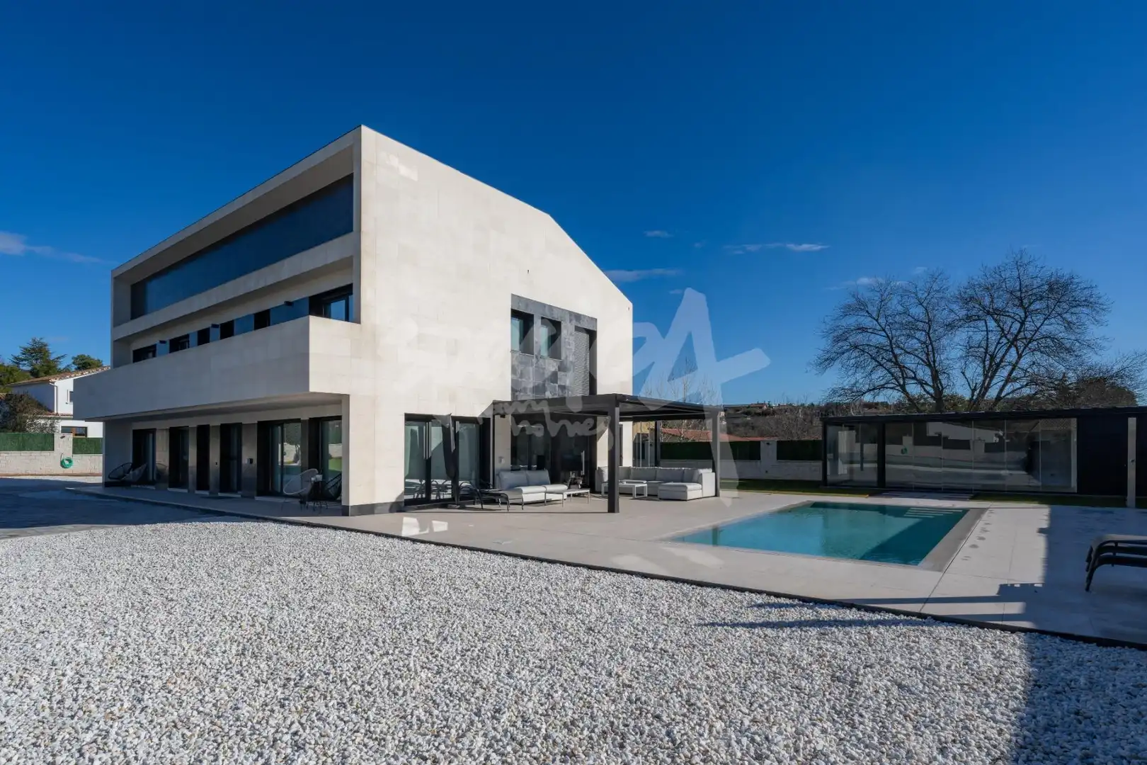 Exterior view of Houses for sale in Colmenarejo  with Private garden, Terrace and Swimming Pool