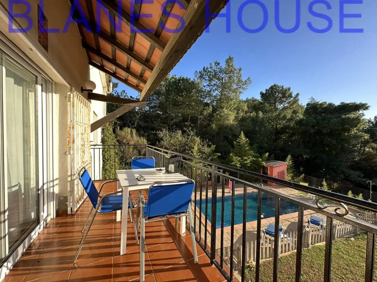 Terrassa de Casa o xalet en venda en Lloret de Mar amb Calefacció, Jardí privat i Piscina