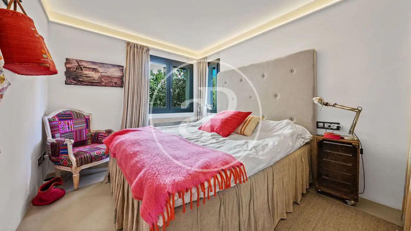 Schlafzimmer von Haus oder Chalet zum Verkauf in  Palma de Mallorca mit Klimaanlage, Heizung und Abstellraum