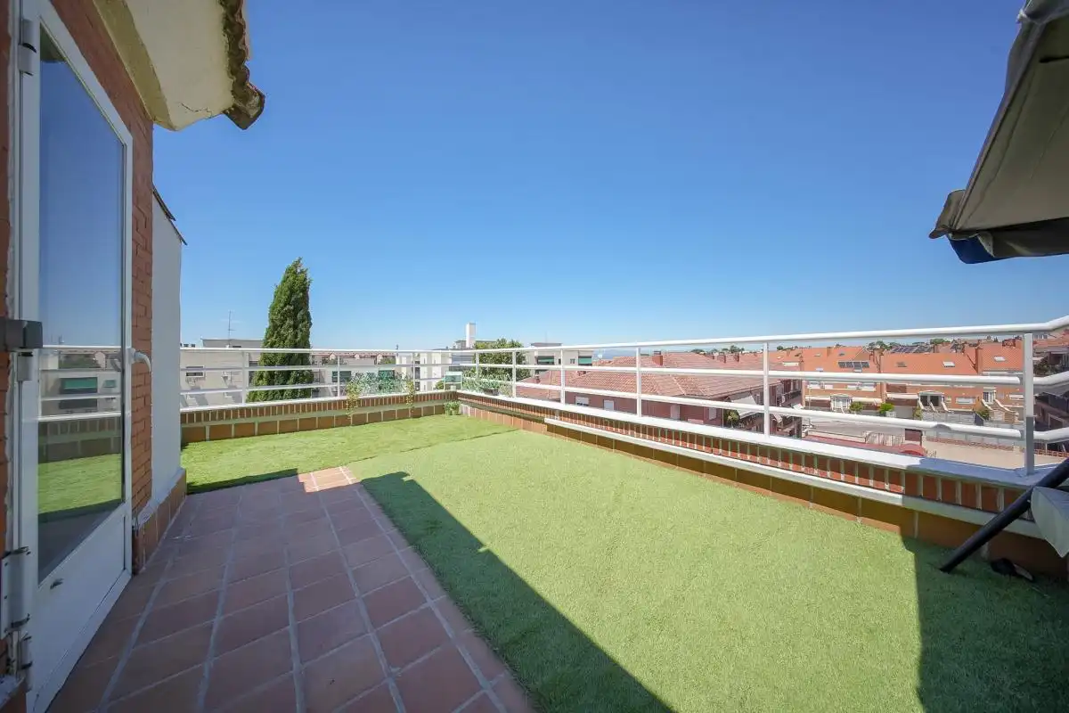 Terrassa de Casa o xalet en venda en Algete amb Aire condicionat, Calefacció i Jardí privat