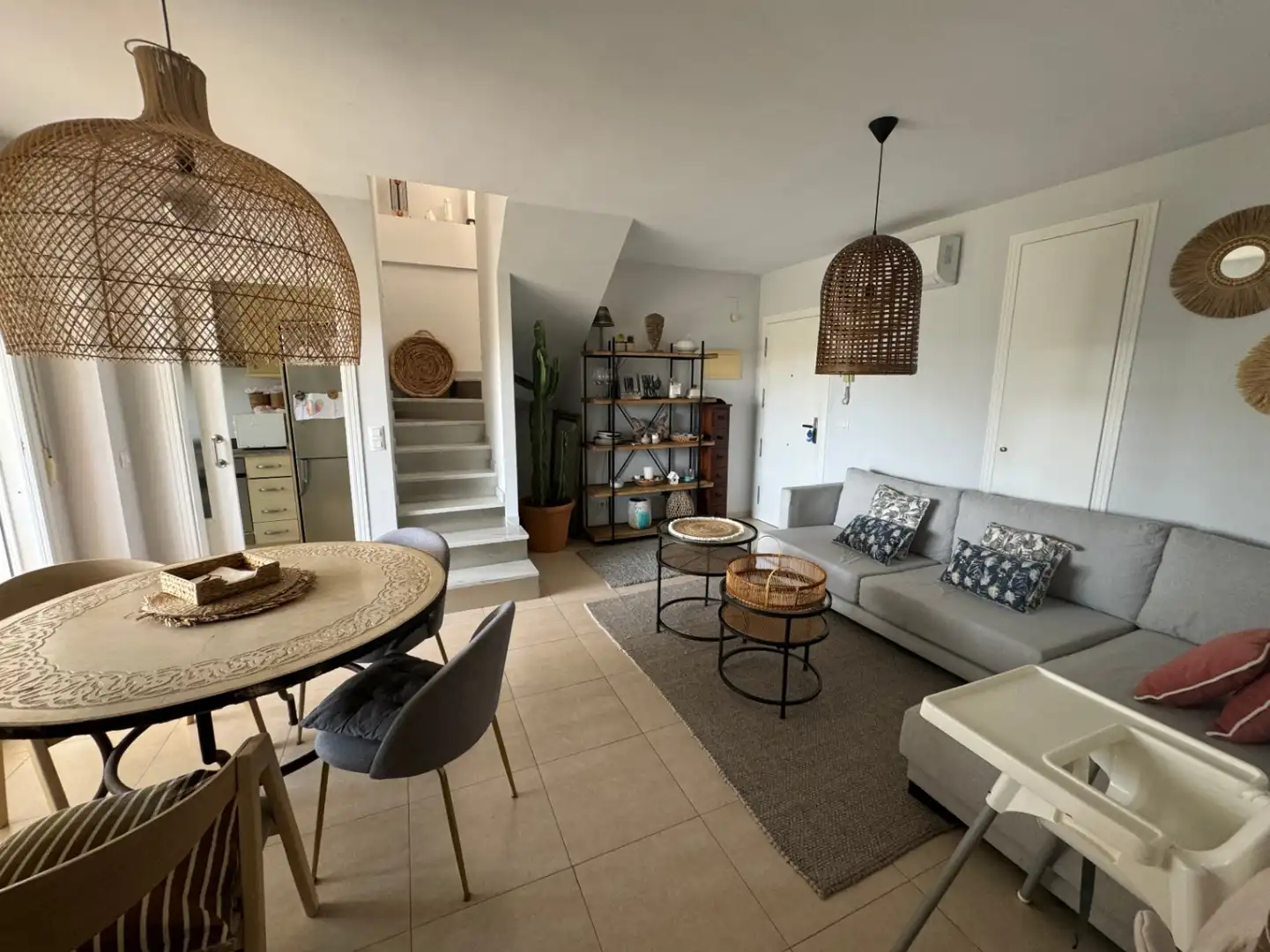 Living room of Duplexes for sale in Jávea / Xàbia  with Air Conditioner, Terrace and Furnished