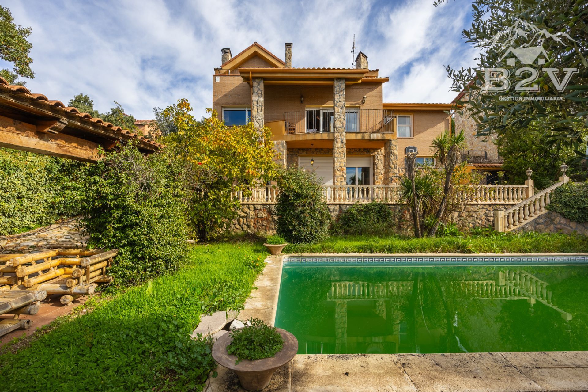 Exterior view of Houses for sale in Venturada  with Air Conditioner, Heating and Private garden