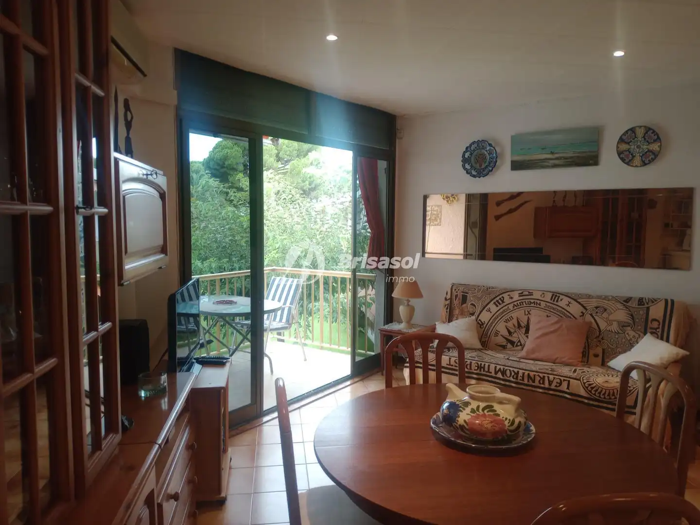 Wohnzimmer von Wohnung zum Verkauf in Cambrils mit Klimaanlage, Heizung und Balkon