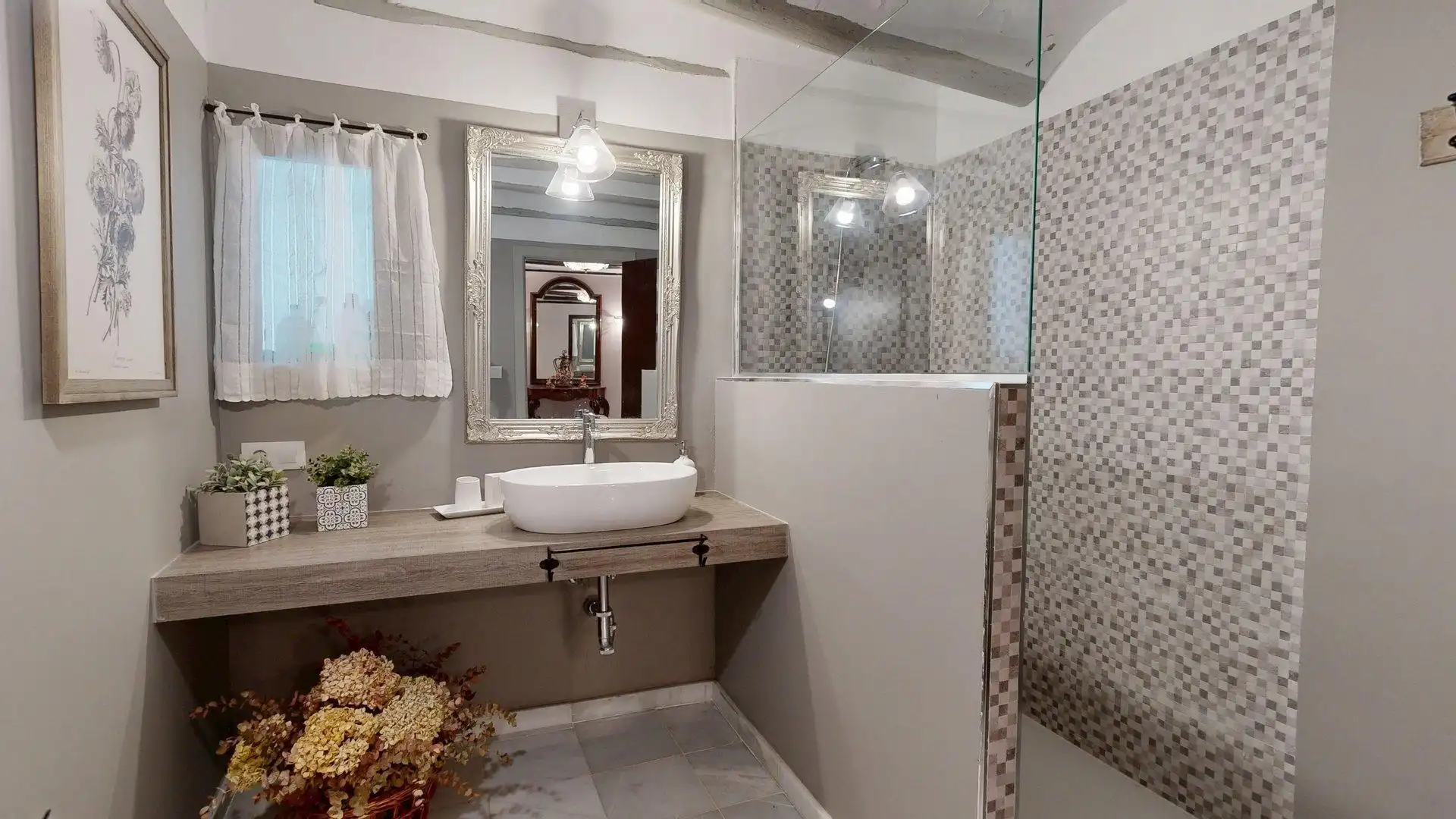 Baño de Casa o chalet en venta en Magallón con Jardín privado, Terraza y Amueblado