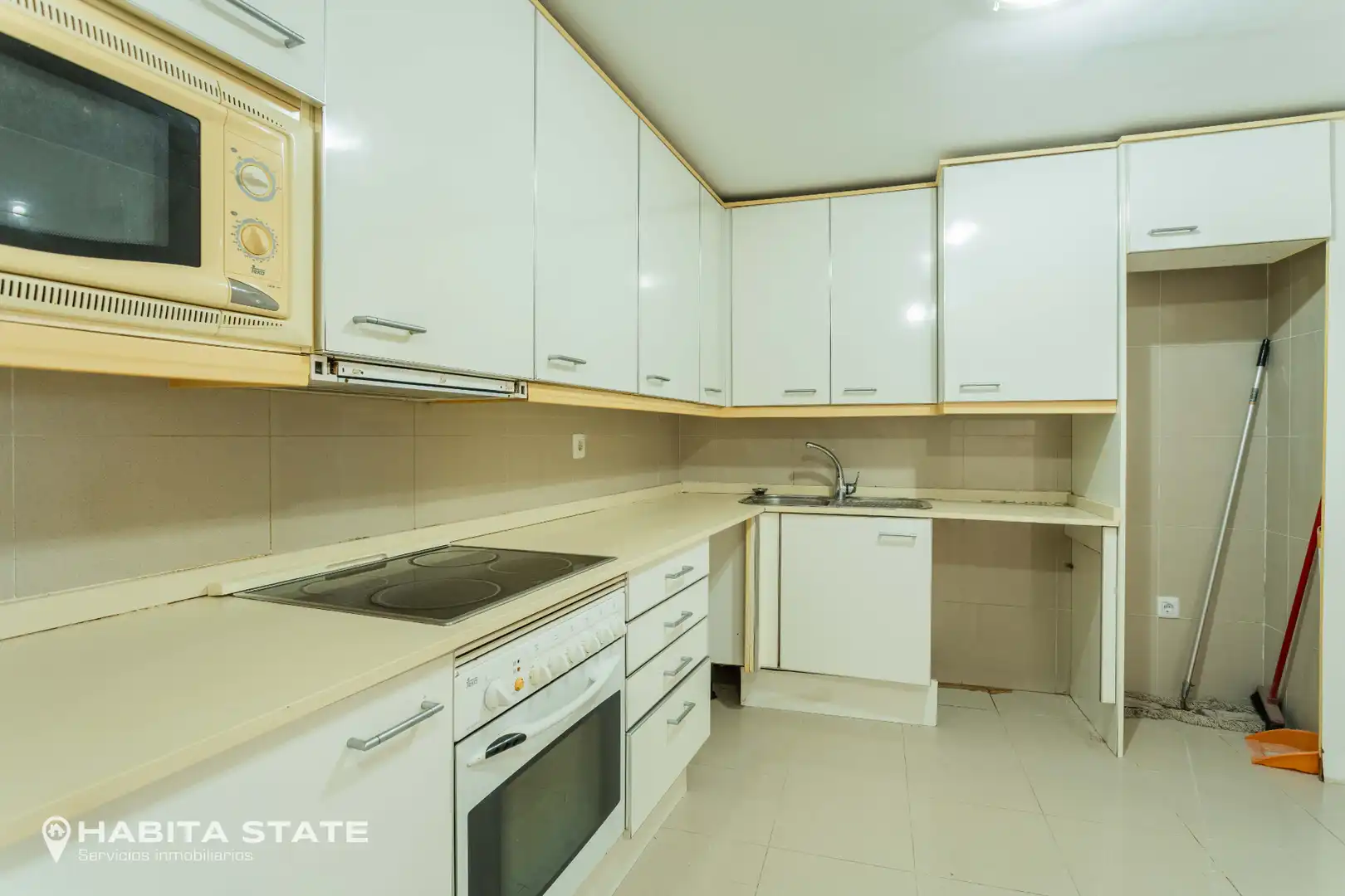 Cocina de Piso en venta en Mojácar con Terraza y Piscina comunitaria