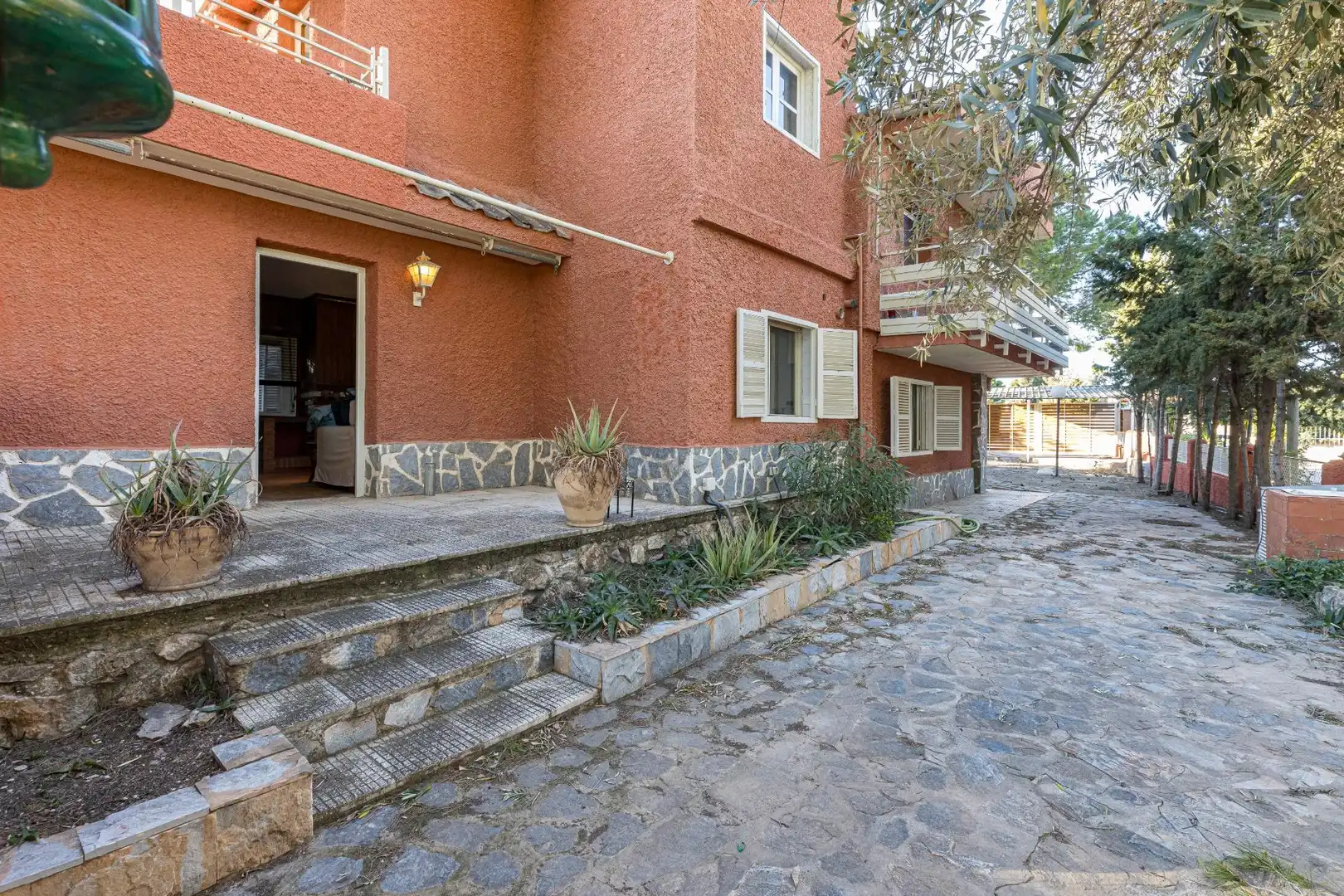 Vista exterior de Casa o chalet en venta en Fortuna con Jardín privado, Terraza y Balcón