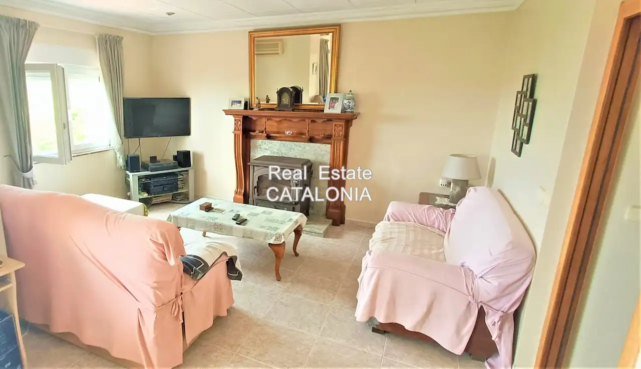 Sala de estar de Casa o chalet en venta en Lloret de Mar con Aire acondicionado, Calefacción y Jardín privado