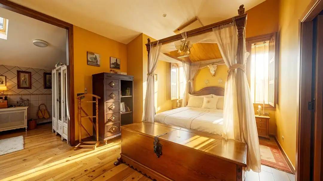 Habitación de Casa o chalet en venta en Campo Real con Aire acondicionado, Calefacción y Jardín privado