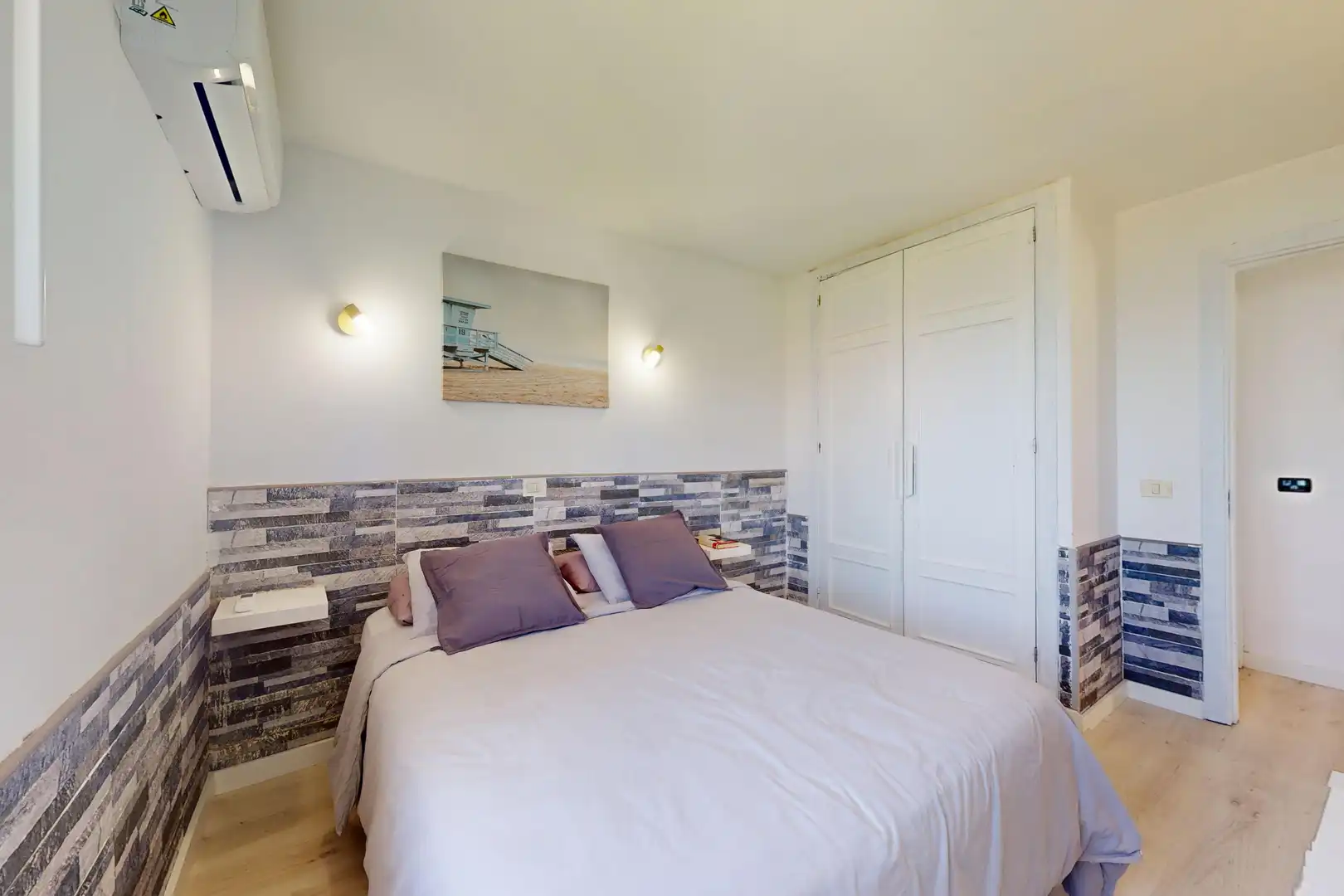 Bedroom of Flat for sale in Mogán  with Air Conditioner, Heating and Terrace