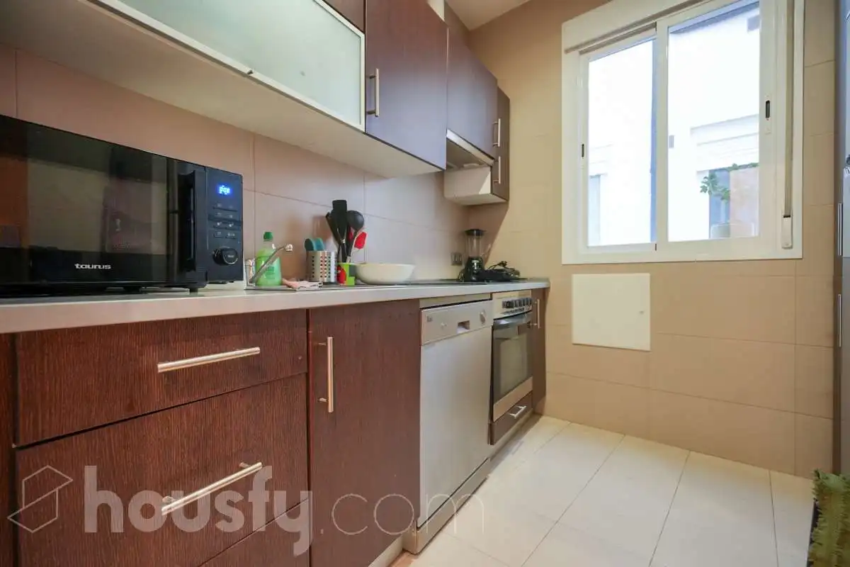 Kitchen of Flat for sale in Madrid  with Heating