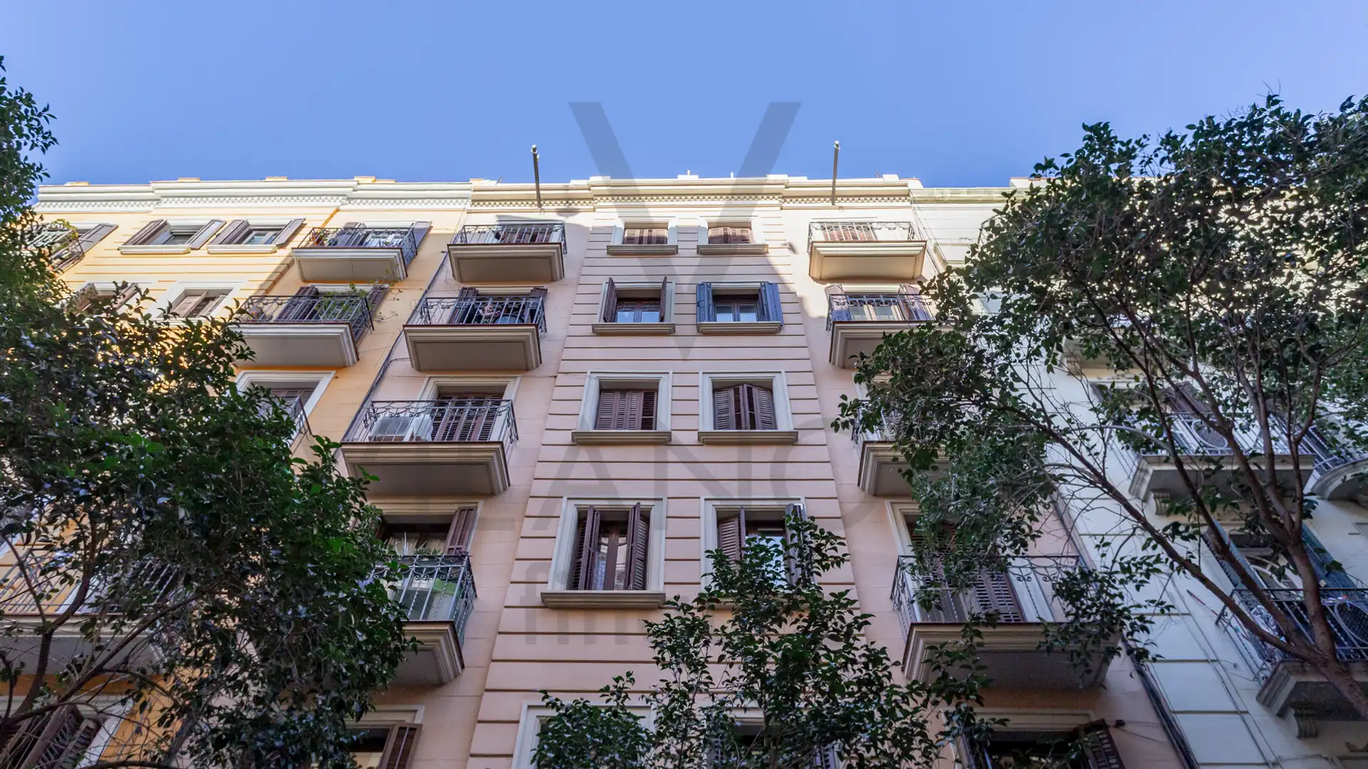 Vista exterior de Apartamento en venta en  Barcelona Capital con Aire acondicionado, Calefacción y Amueblado