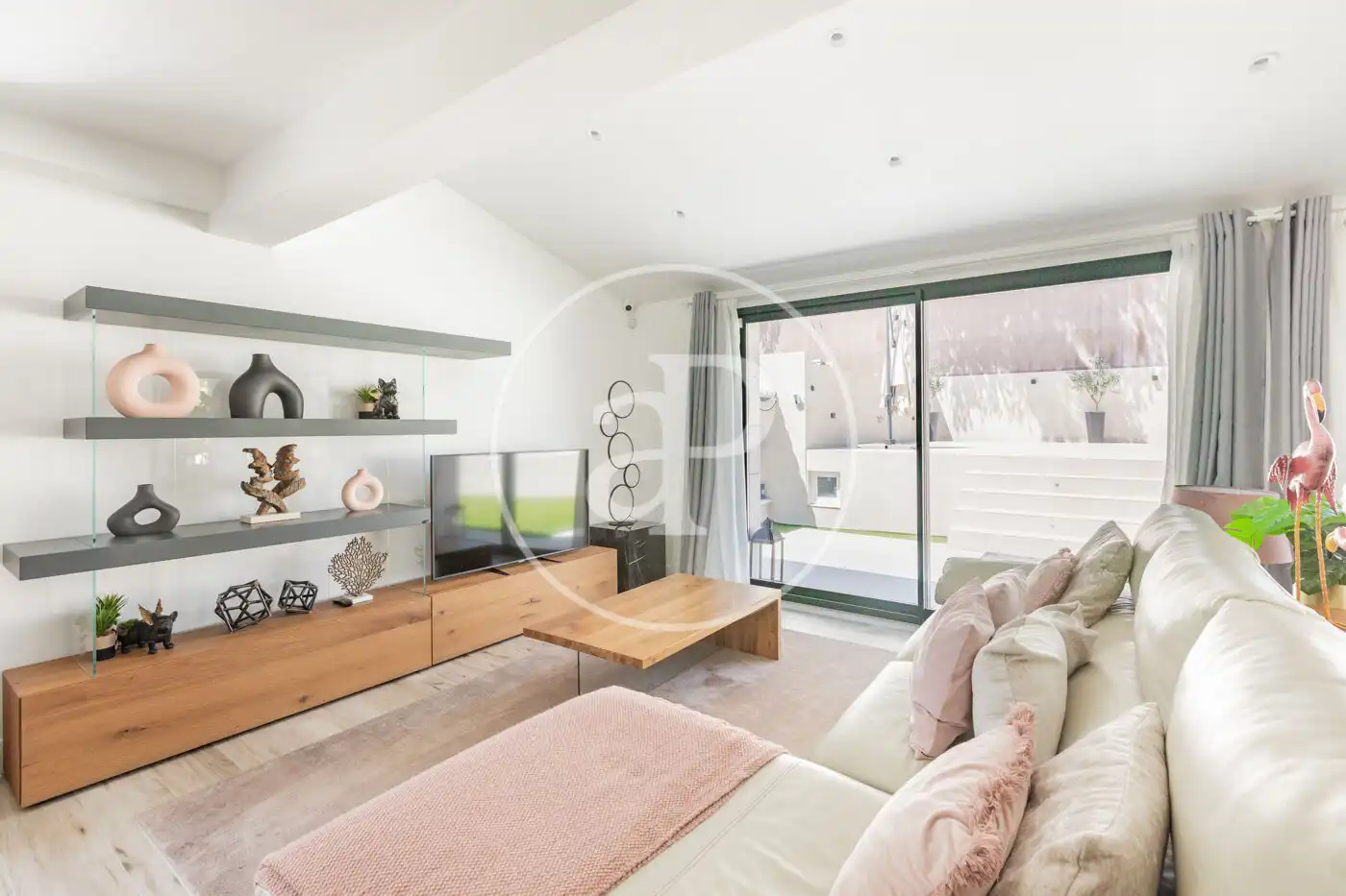 Wohnzimmer von Haus oder Chalet zum Verkauf in Pozuelo de Alarcón mit Klimaanlage, Heizung und Privatgarten