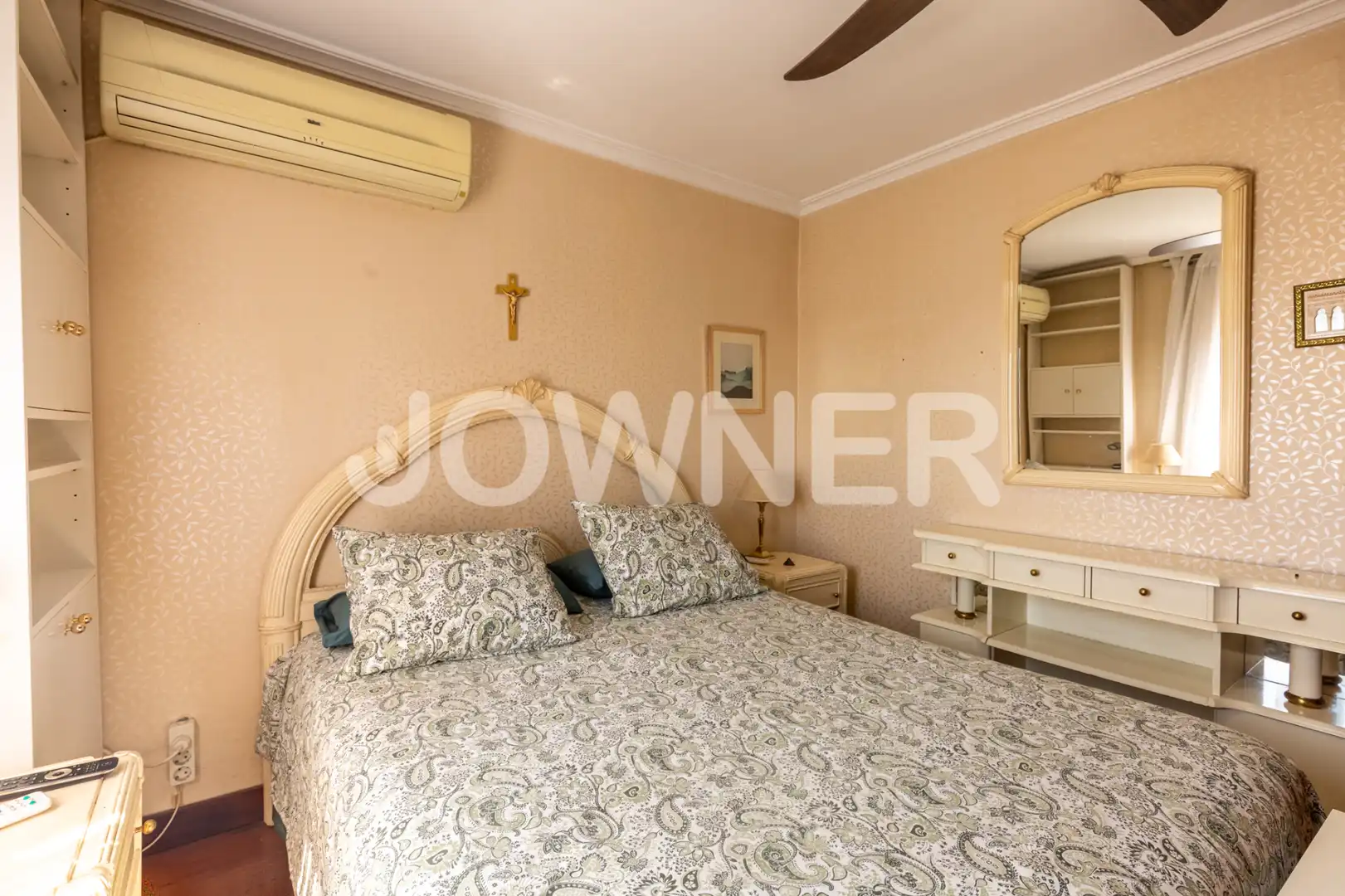 Bedroom of Flat for rent in Madrid  with Air Conditioner, Heating and Furnished