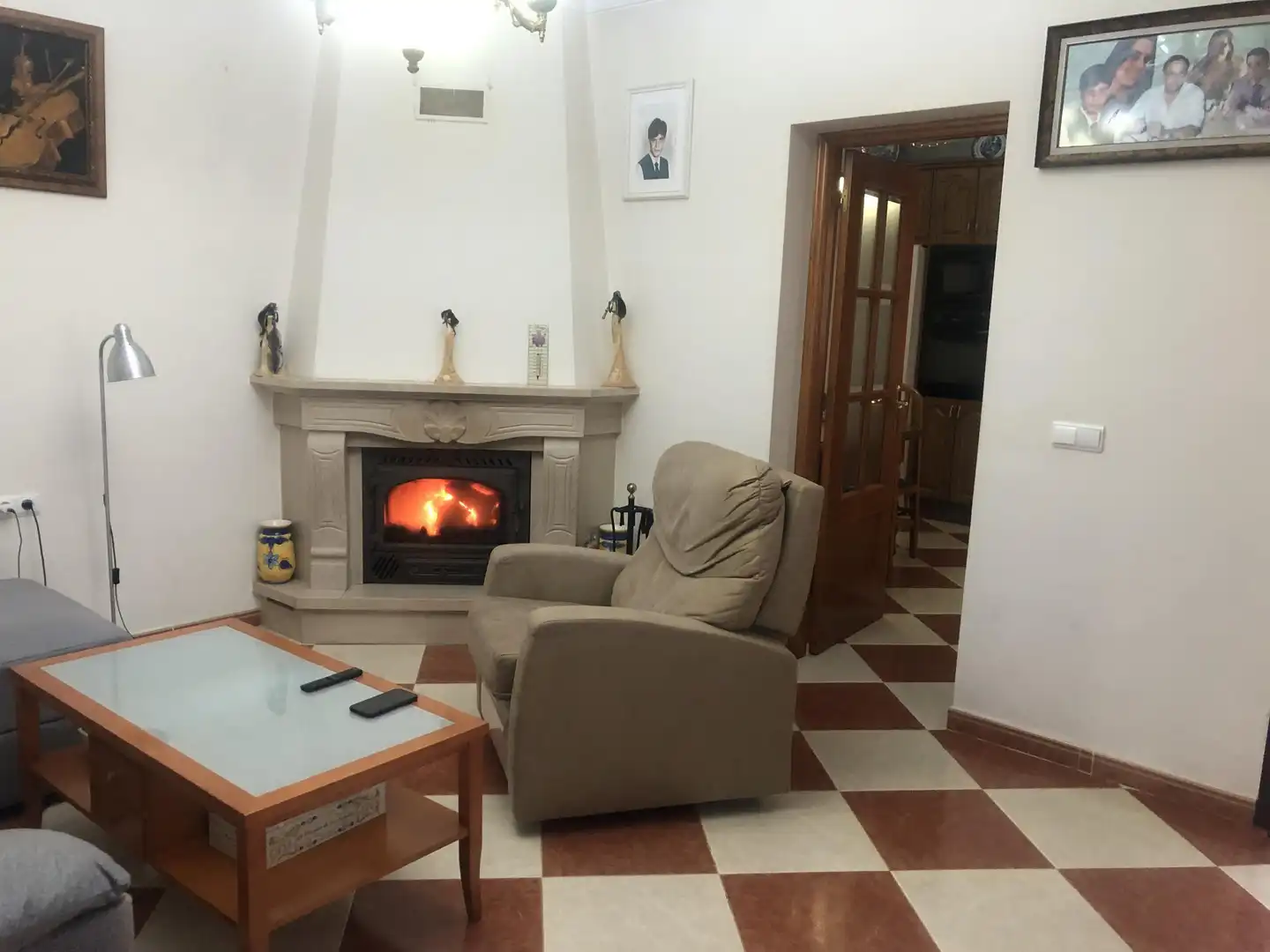 Living room of Detached homes for sale in Cuevas Bajas  with Heating and Storage room