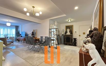 Dining room of Flat for sale in A Coruña Capital   with Heating, Parquet flooring and Storage room
