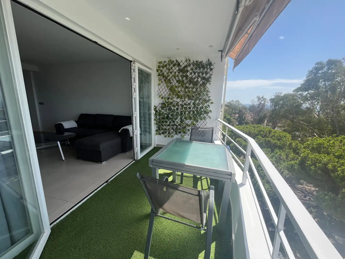 Terrassa de Apartament de lloguer en Marbella amb Aire condicionat, Terrassa i Moblat