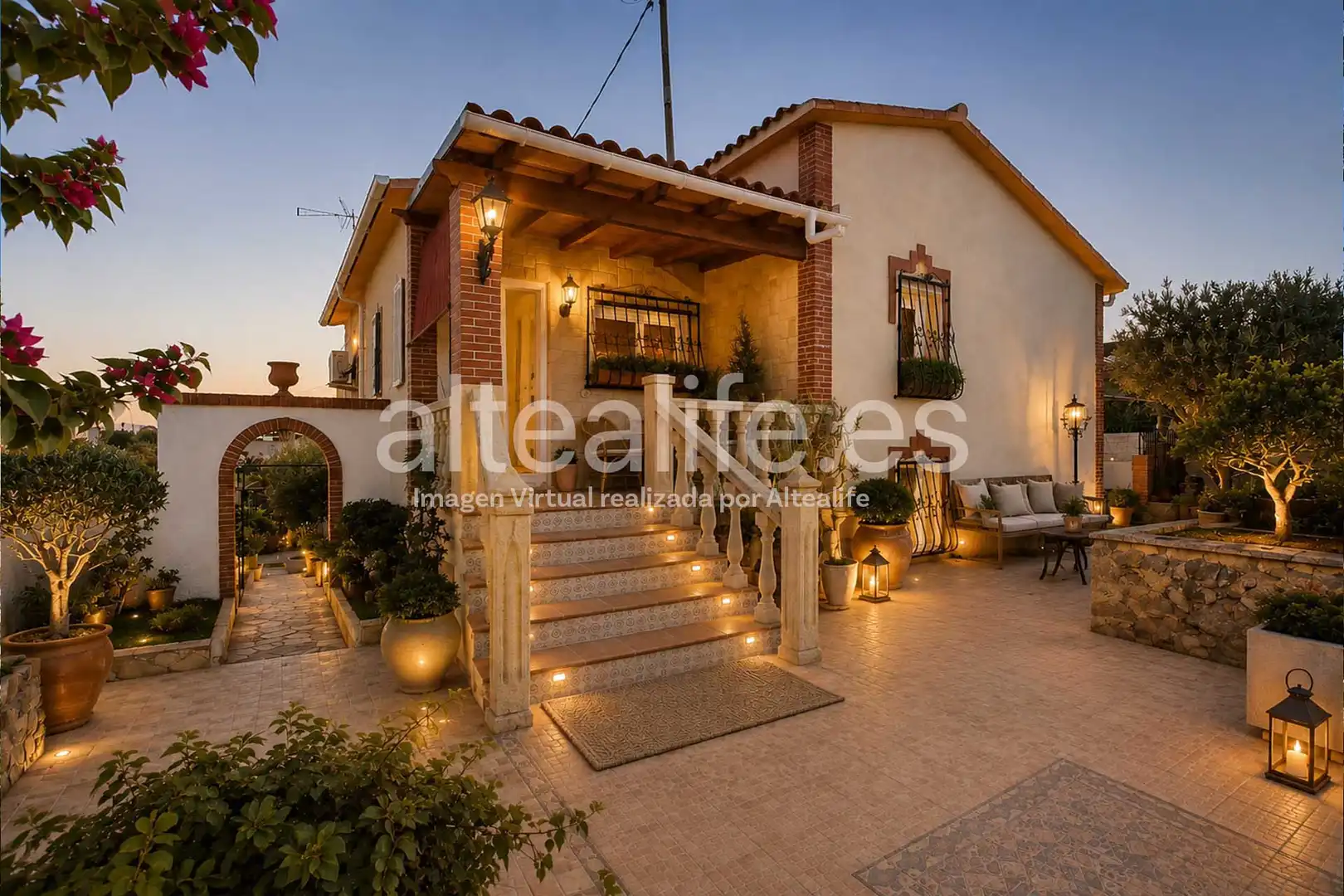 Casa o xalet en venda en La Nucia amb Aire condicionat, Jardí privat i Terrassa