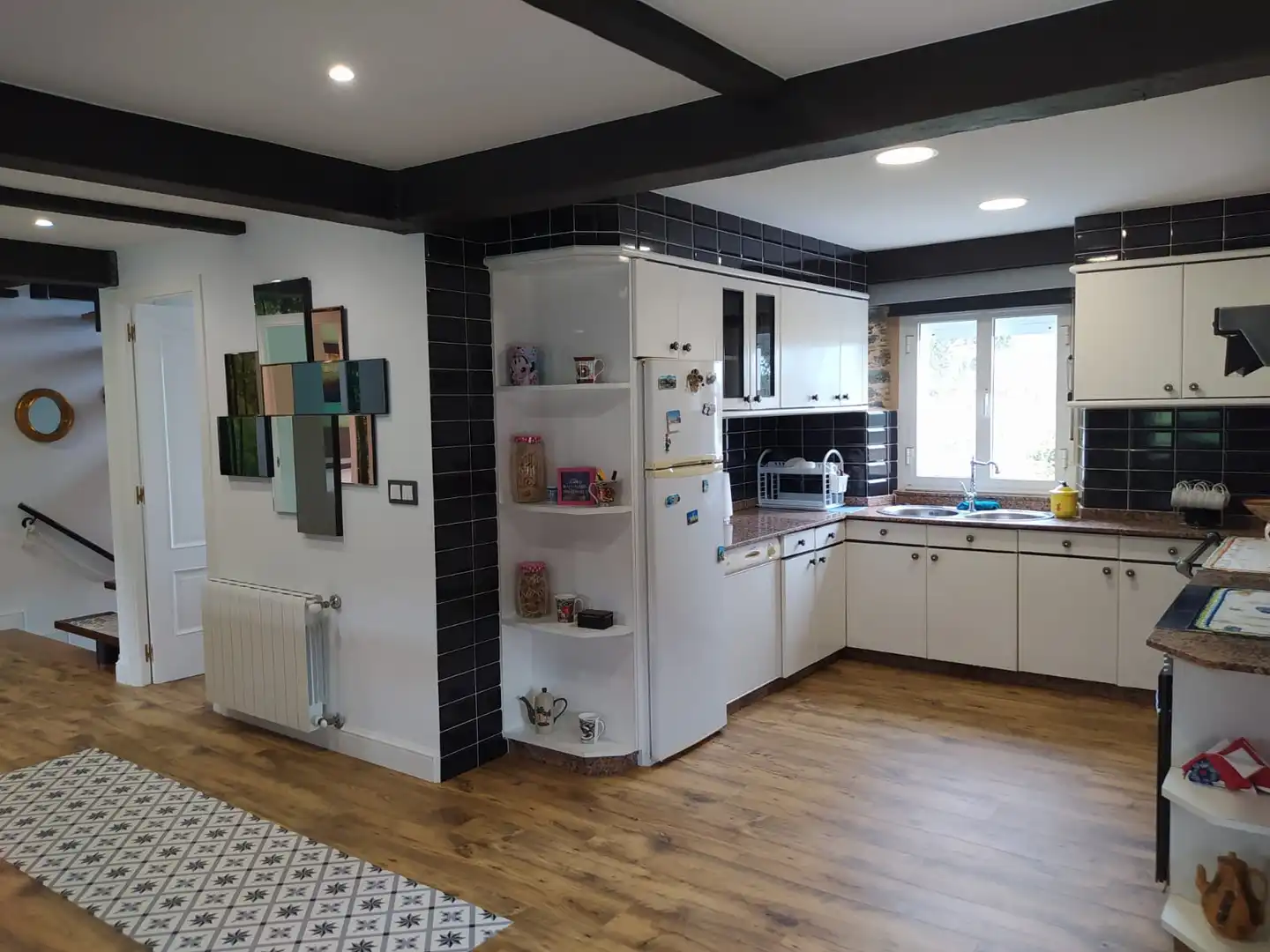 Cocina de Casa adosada en venta en Foz con Calefacción, Jardín privado y Terraza