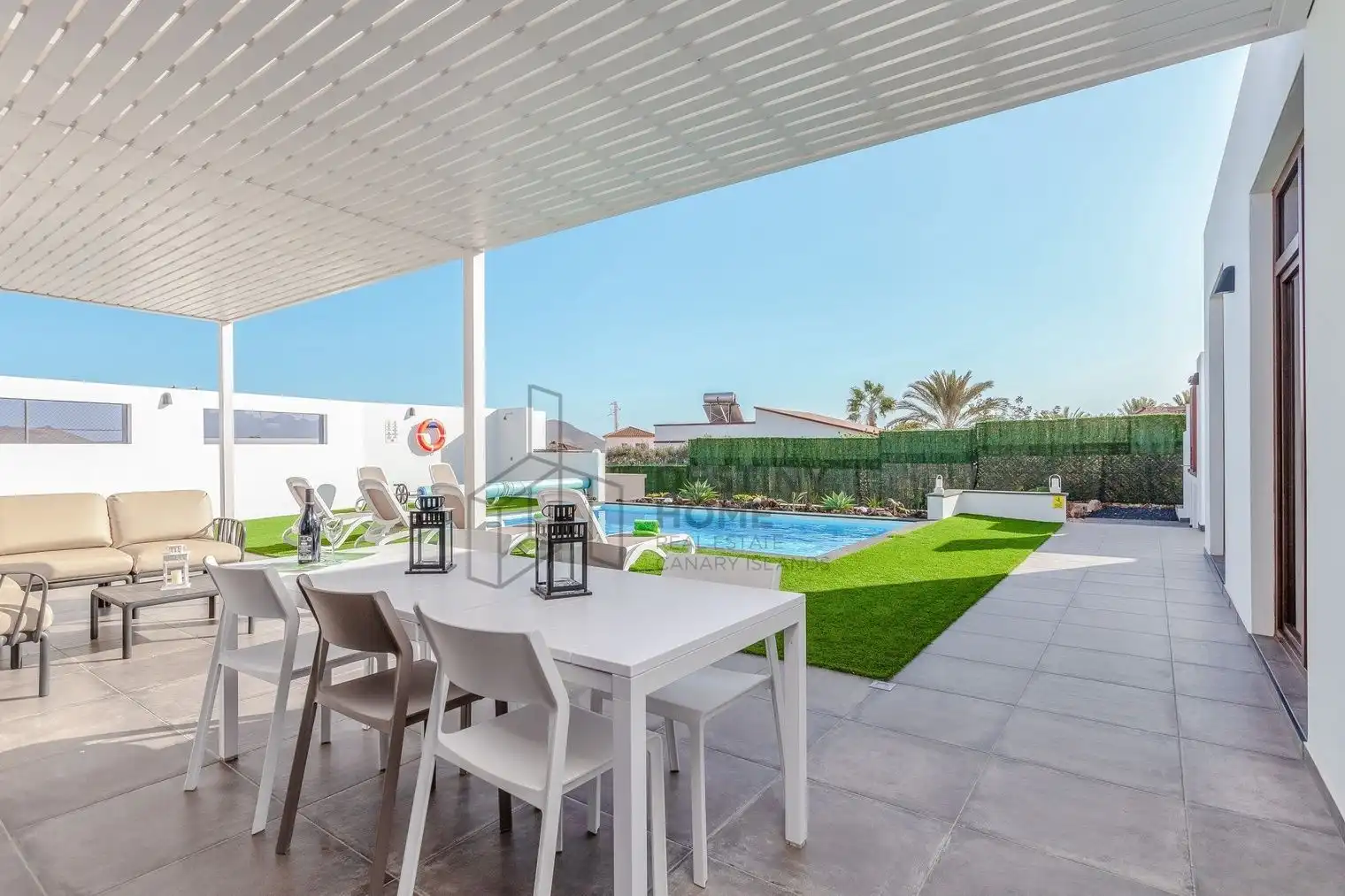 Terraza de Casa o chalet en venta en Antigua con Jardín privado, Terraza y Piscina